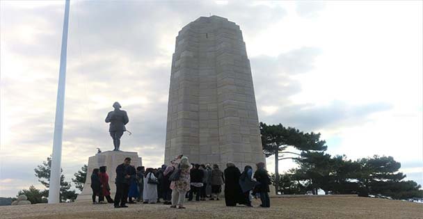 İlk defa Çanakkale'yi gördüler