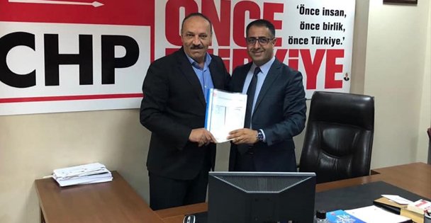 İlk resmi başvuru Memiş'den geldi