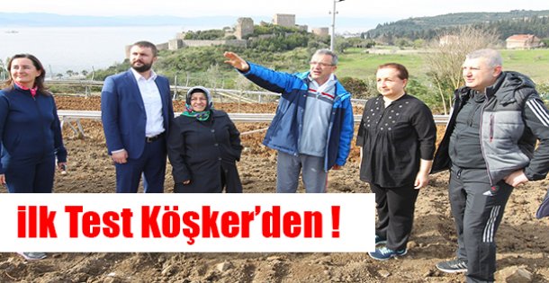 İlk Test Sürüşü Köşker'den