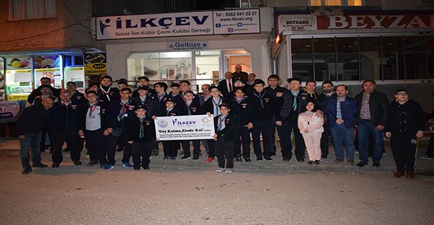 İLKÇEV İzcileri, Çanakkale'ye Uğurlandı