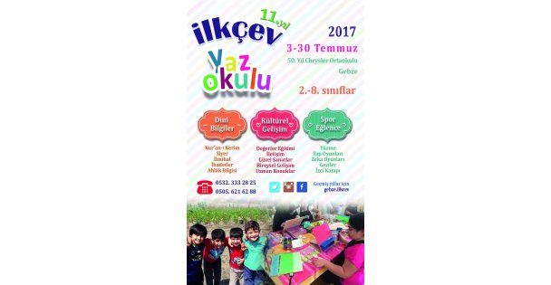 İLKÇEV'den 11. yaz okulu