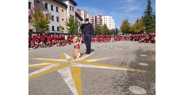 İlkokul Öğrencilerine Jandarma Teşkilatı Tanıtıldı