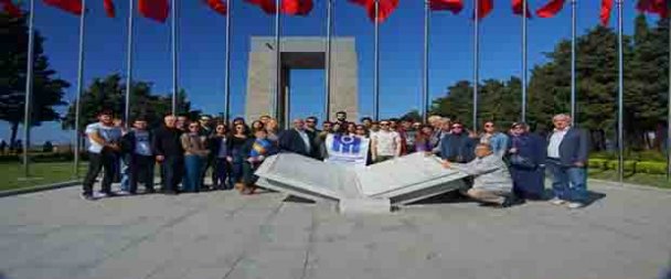 İMO Kocaeli Çanakkale Şehitliği'ne Gezi Düzenledi