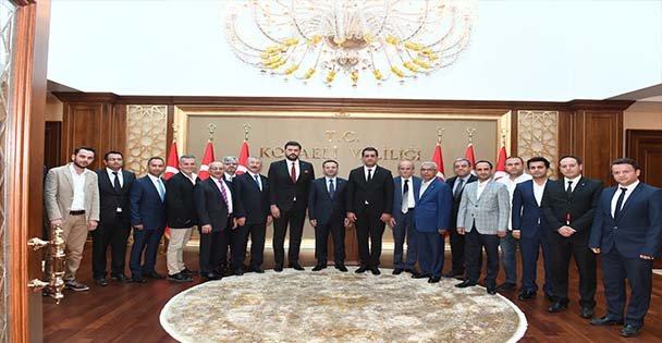 İMO'dan Vali Aksoy'a Ziyaret