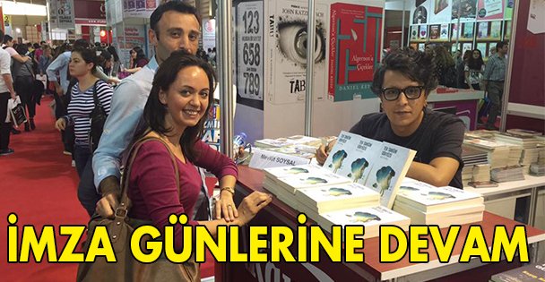 İmza günlerine devam