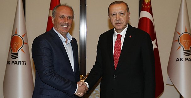 İnce'den Cumhurbaşkanı Erdoğan'a tebrik