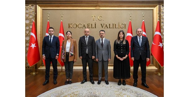 İş Sağlığı ve Güvenliği Genel Müdürü Erhan Taylan, Vali İlhami Aktaş'ı Ziyaret Etti