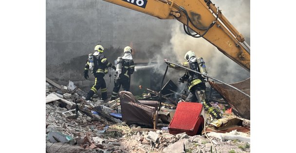 Isı Yalıtım Malzemelerinin Olduğu Kulübe Yandı