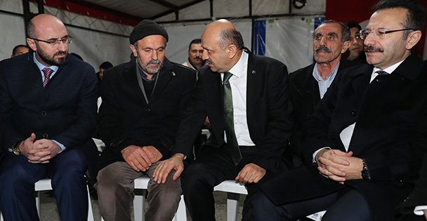 Işık'tan şehit ailesine taziye ziyareti