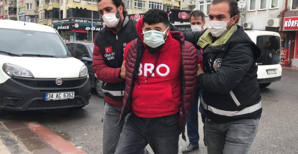 İşitme engelliyi darbetmesi sosyal medyaya yansıyan şüpheli gözaltına alındı