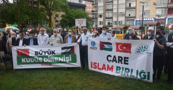 İsrail'in Mescid-i Aksa'ya Saldırıları Protesto Edildi