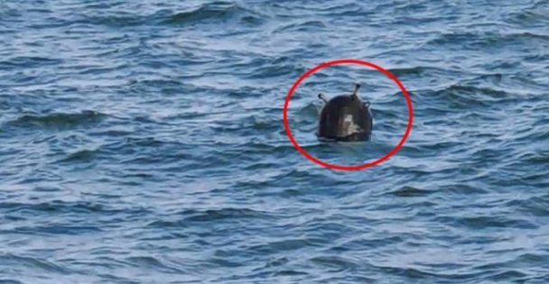 İstanbul Boğazı'nda Mayın Görüldü! Boğaz Trafiğe Kapatıldı