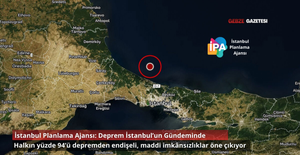 İstanbul Planlama Ajansı Anketi: İstanbullular Depremden Endişeli, Hazırlık Yetersiz