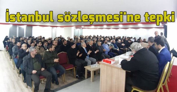 İstanbul sözleşmesi'ne tepki