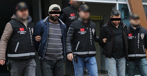 İstanbul'da çalıp Kocaeli'de satmaya çalıştılar