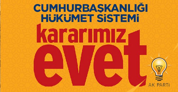 İşte AKP'nin Yeni Sloganı!