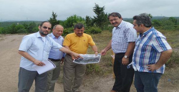 İşte yeni mezarlık!