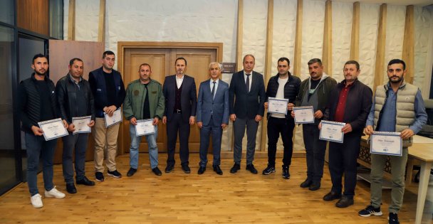 İSU KASTAMONU DESTEK EKİBİNE BAŞARI BELGESİ