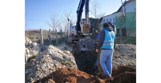 İSU'dan Gebze'ye Altyapı Çalışması