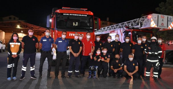 İtfaiyeci Ve Polis Abilerinden Serebral Palsili Hamza'ya Sürpriz Doğum Günü Kutlaması
