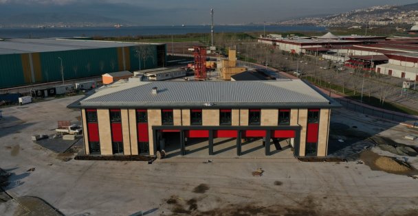 İtfaiye'nin Yeni Binasında Sona Yaklaşıldı