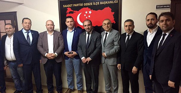 İYİ Partisi'nden Saadet Partisi ziyareti