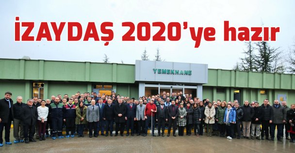 İZAYDAŞ 2020'ye hazır