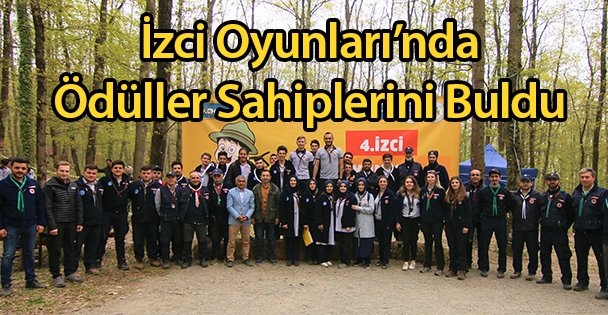 İzci Oyunları'nda Ödüller Sahiplerini Buldu