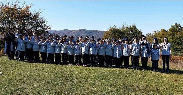 İzcilerden iletişim temalı kamp