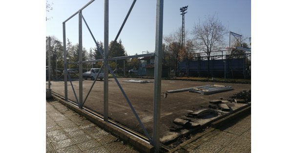 İzmit Ferruh Duygu Spor Tesislerinde Yenileme Çalışması