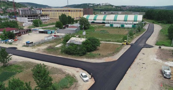 İzmit İlçesinde Asfaltlama Çalışmaları