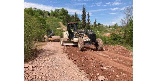 İzmit Köy Yollarına Konforlu Yollar Yapılıyor