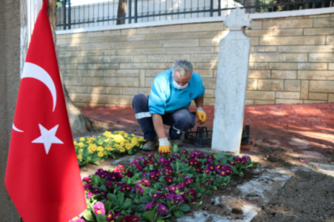 İzmit Namazgah Şehitliği'ne Bakım