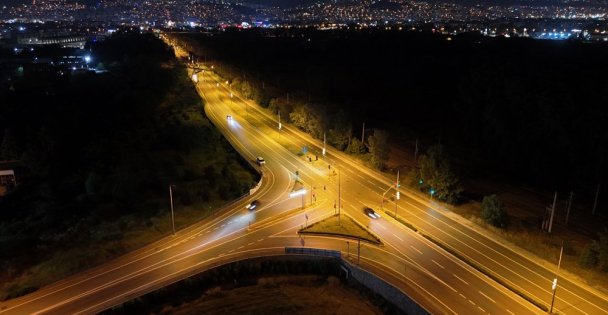 İzmit'te 9 bin metrekarelik yol çizgisi tamam