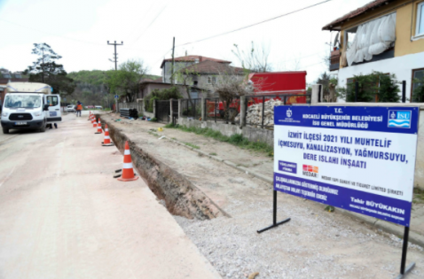 İzmit'te Altyapı Projesi Başladı