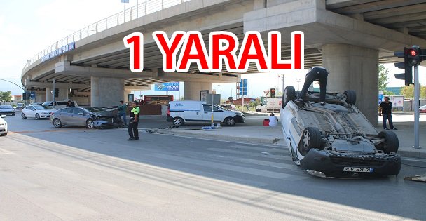 İzmit'te Trafik Kazası: 1 Yaralı