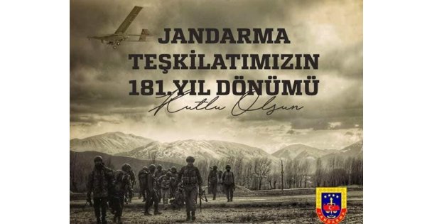 Jandarma  Teşkilatı  181  Yaşın da