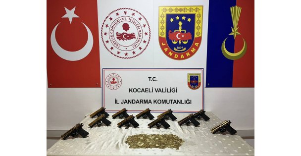 Jandarma'nın silah kaçakçılık operasyonu