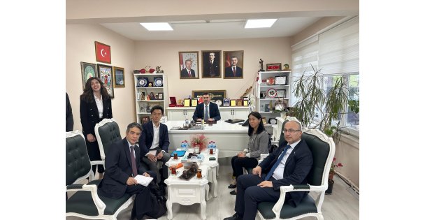 Japon heyetten Büyükşehire önemli ziyaret