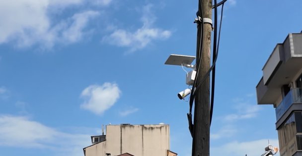 Kaba atık bırakılan noktalara kameralı takip