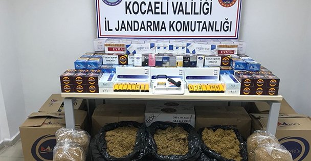 Kaçak sigara operasyonu!