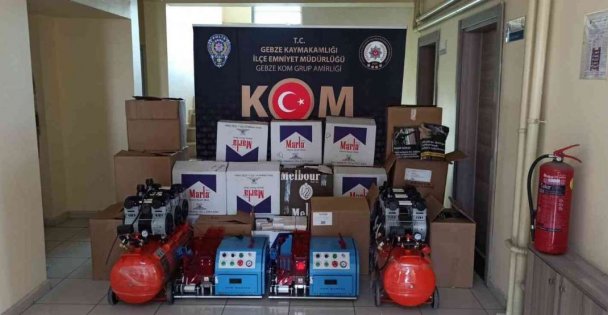 Kaçak Sigara Operasyonunda 2 Şüpheli Gözaltına Alındı