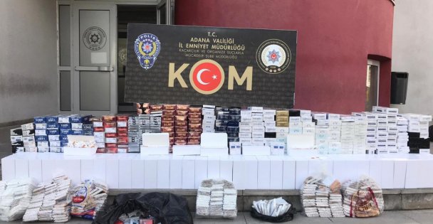 Kaçak Sigara Operasyonunda 2 Şüpheli Yakalandı