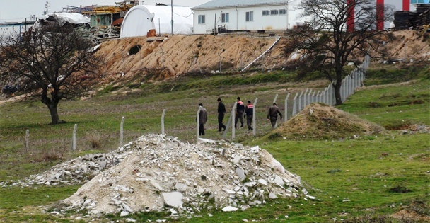 Kaçış anı kamerada!