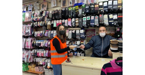 KADEM'den Kocaeli'de Hijyen Kiti Dağıtımı