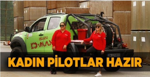 Kadın pilotlar hazır