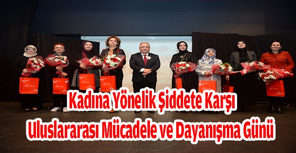Kadına Yönelik Şiddete Karşı Uluslararası Mücadele ve Dayanışma Günü