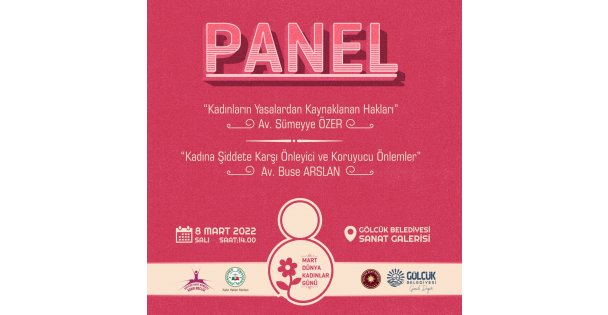 KADINLAR PANEL VE RESİM SERGİSİNDE BULUŞACAK