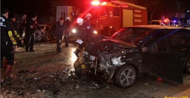 Kafasına demir çubuklar saplandı!