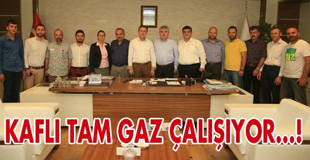 Kaflı Çayırova'yı turladı!